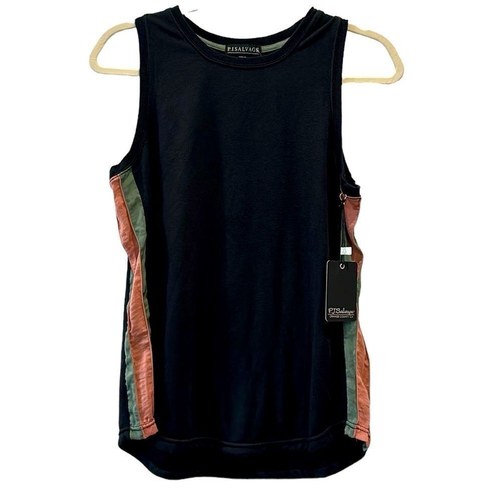NWT PJ Salvage Women's Sister Satin Tank Top Small​
